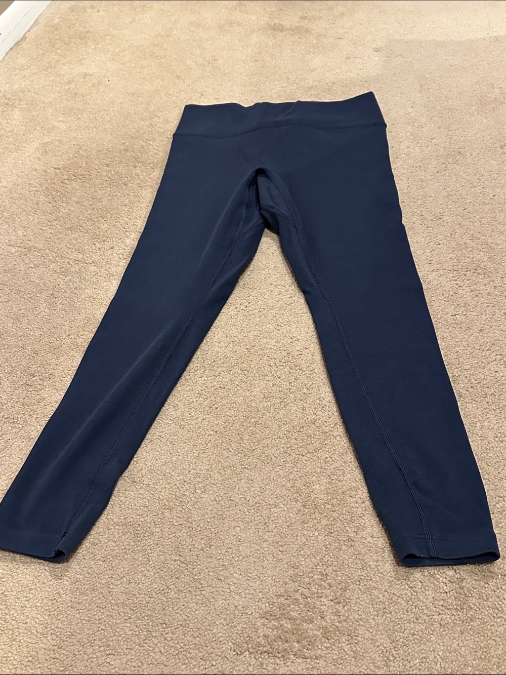 Athleta Navy High-Rise Performance Leggings